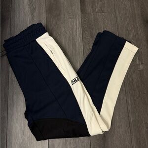 HUGO Men's Navy and Cream Joggers